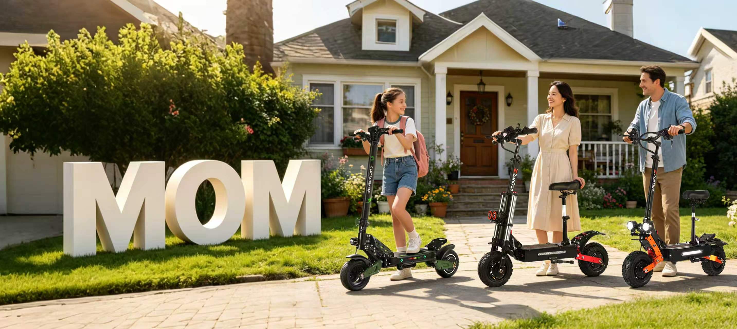 Celebrate Mom: Let A Comfortable Scooter Light Up Her Daily Life