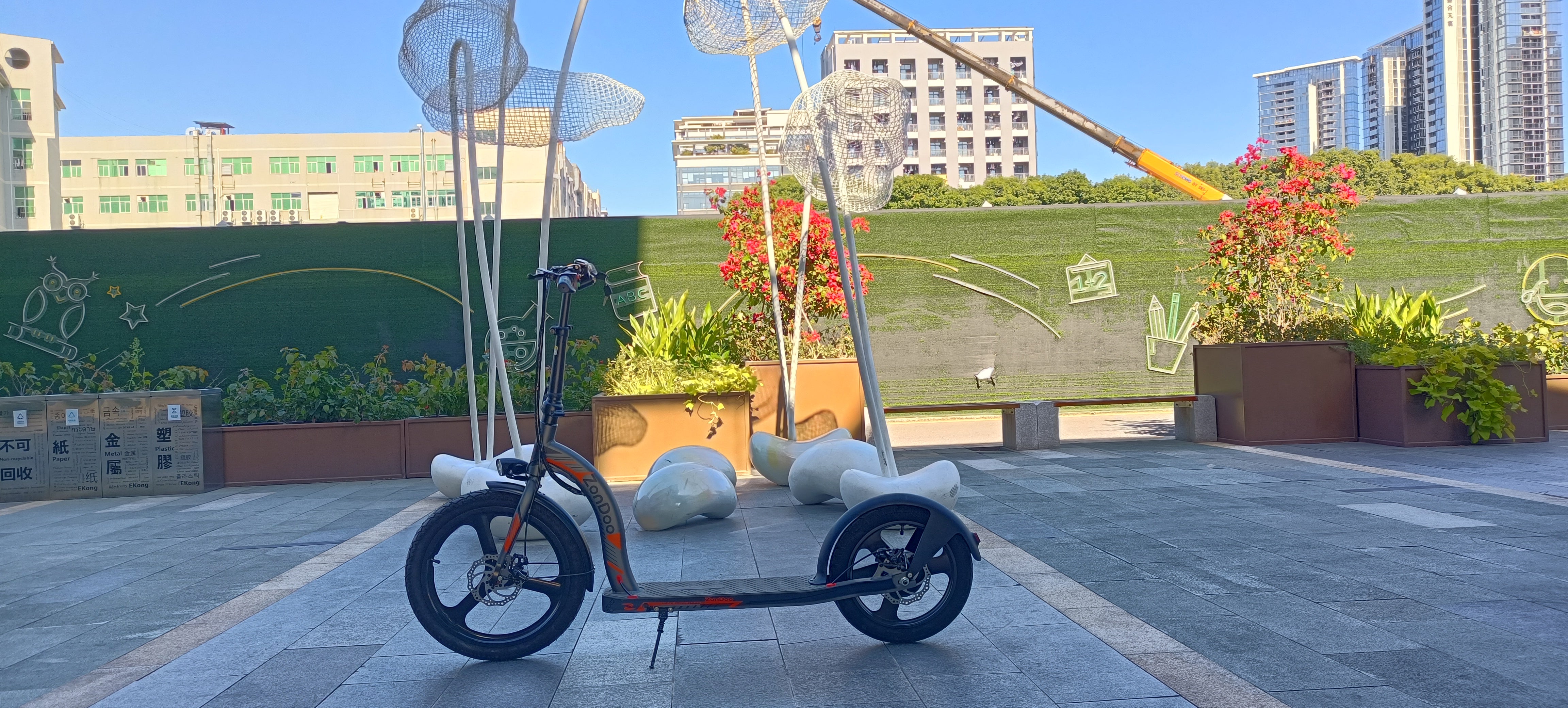 Ride a scooter freely on American streets