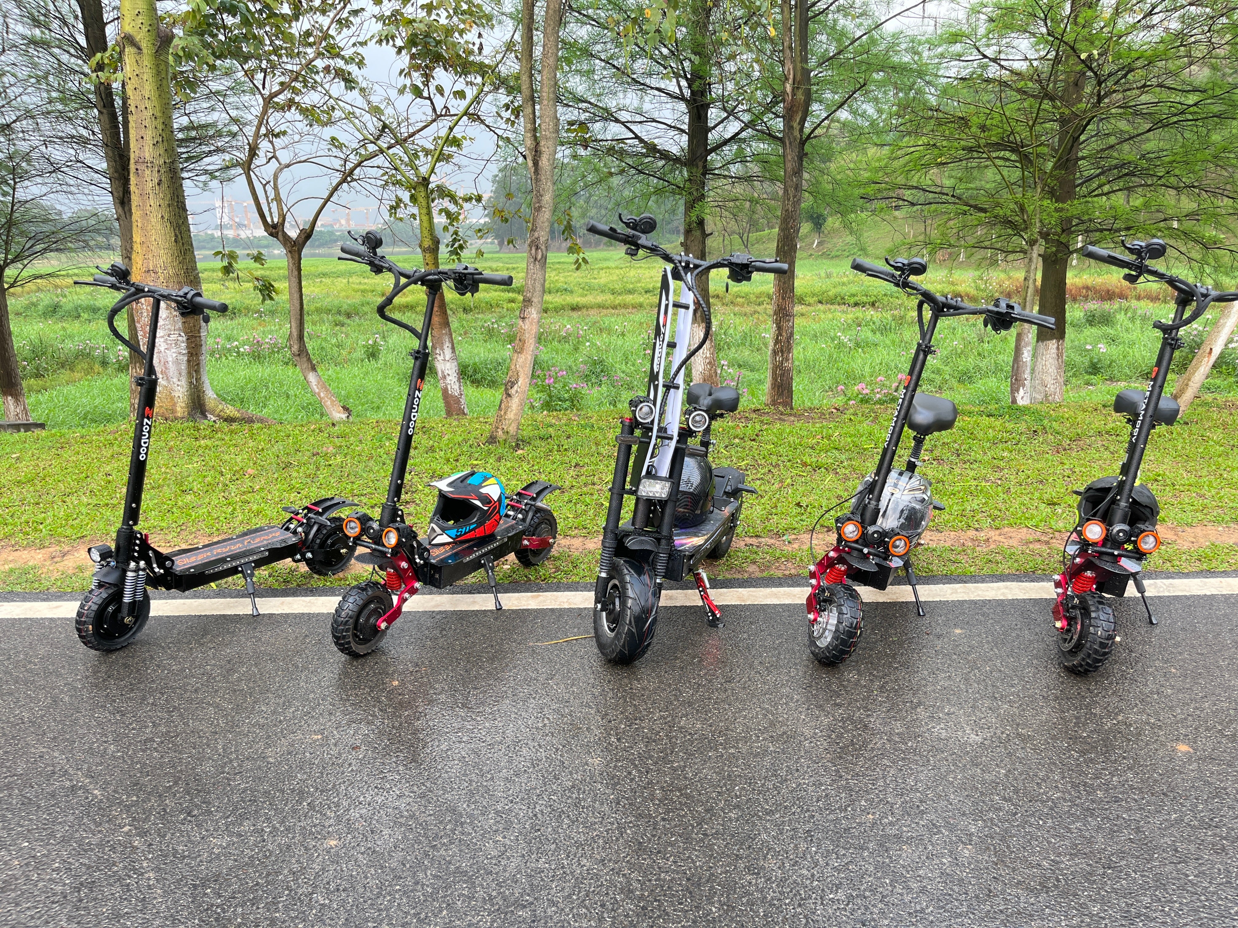 The difference between airless and pneumatic tyres