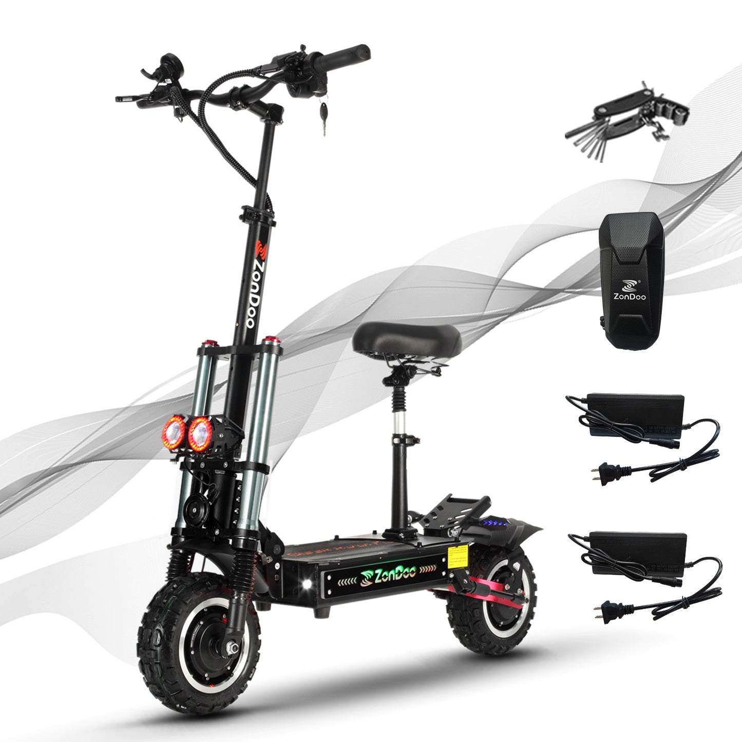 ZonDoo ZO03 Plus 6000W Refurbished E-Scooter