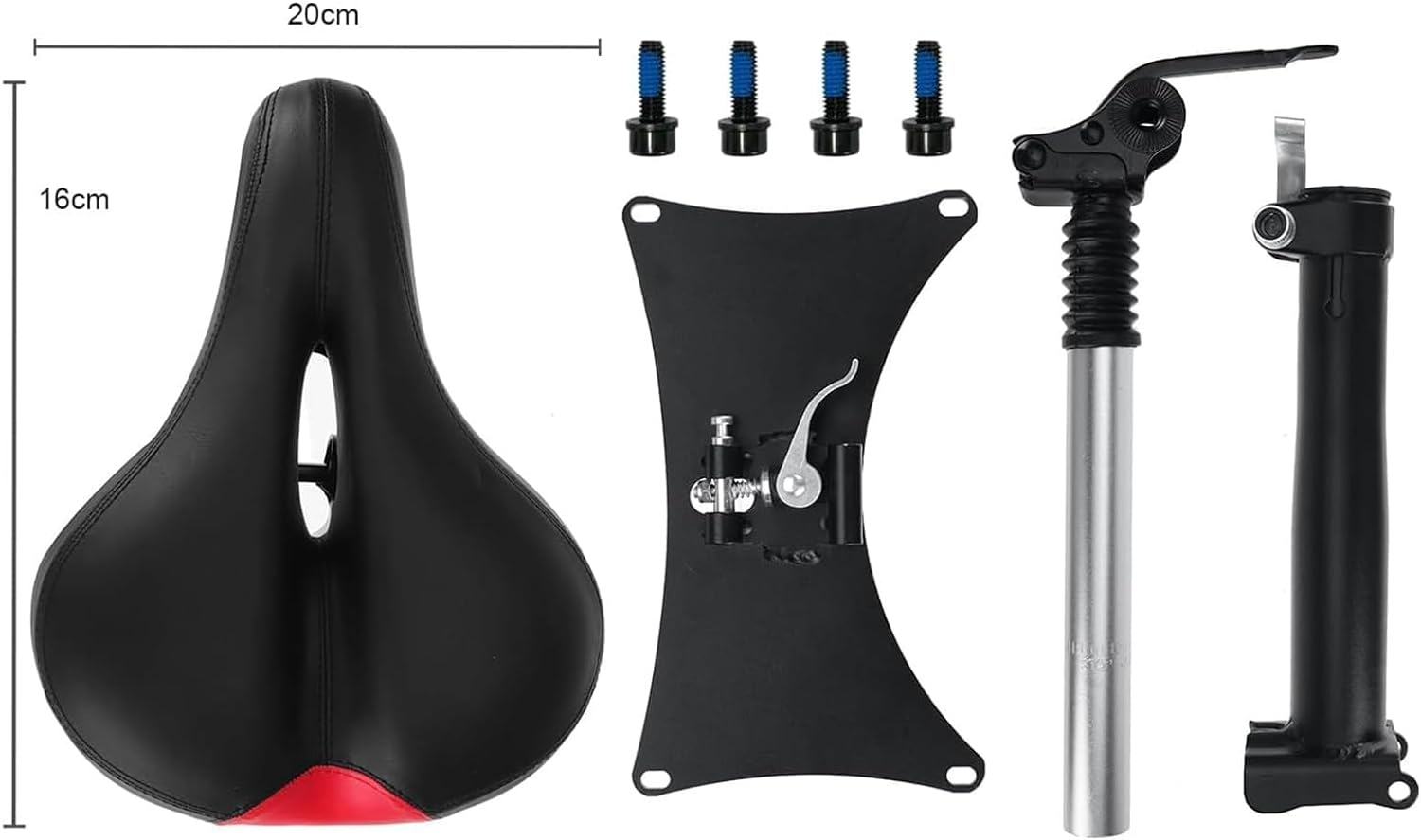 Electric Scooter Accessories Saddle Seat Height Adjustable