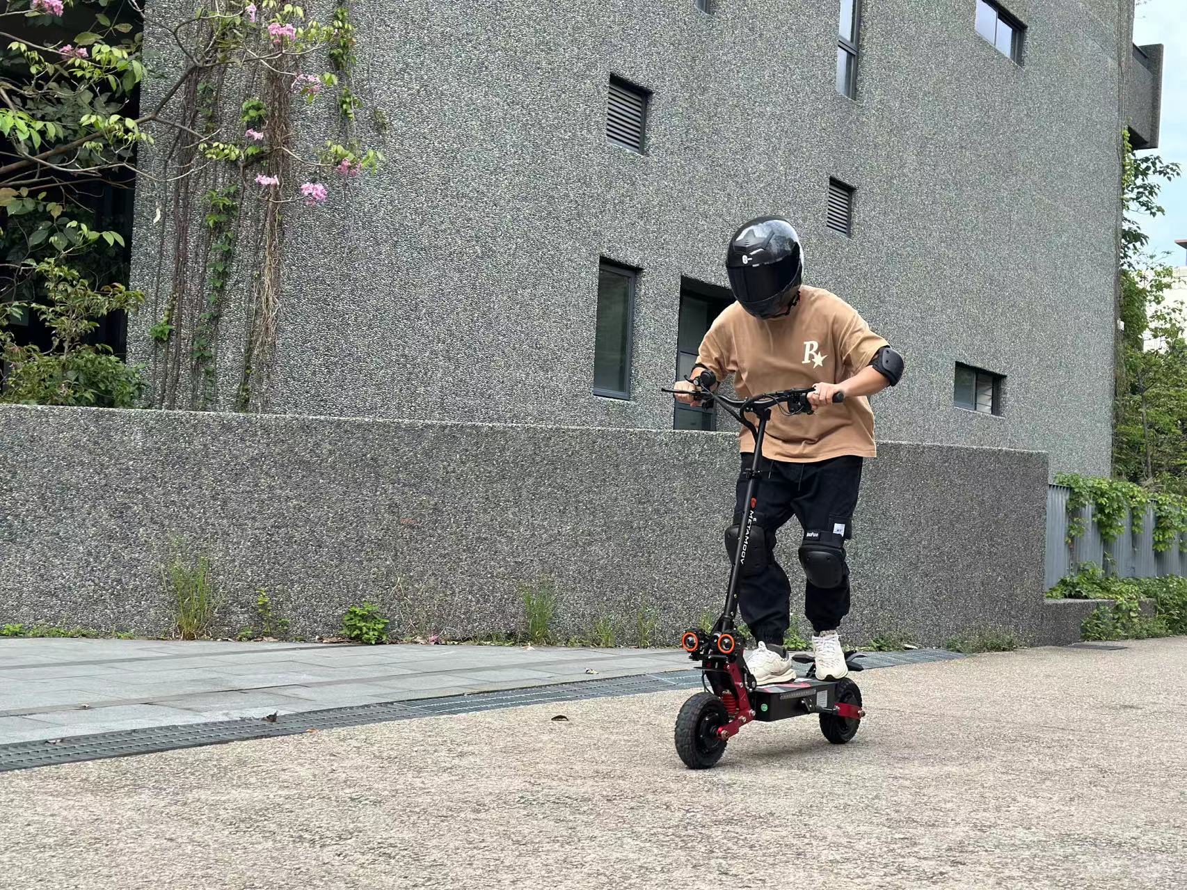 How to safely ride a new electric scooter