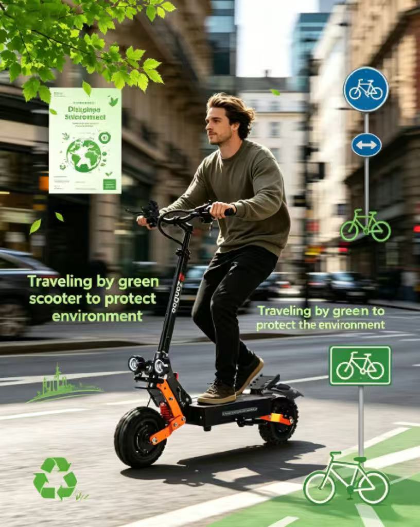 Reducing Your Carbon Footprint: How Electric Scooters Support Green Urban Living