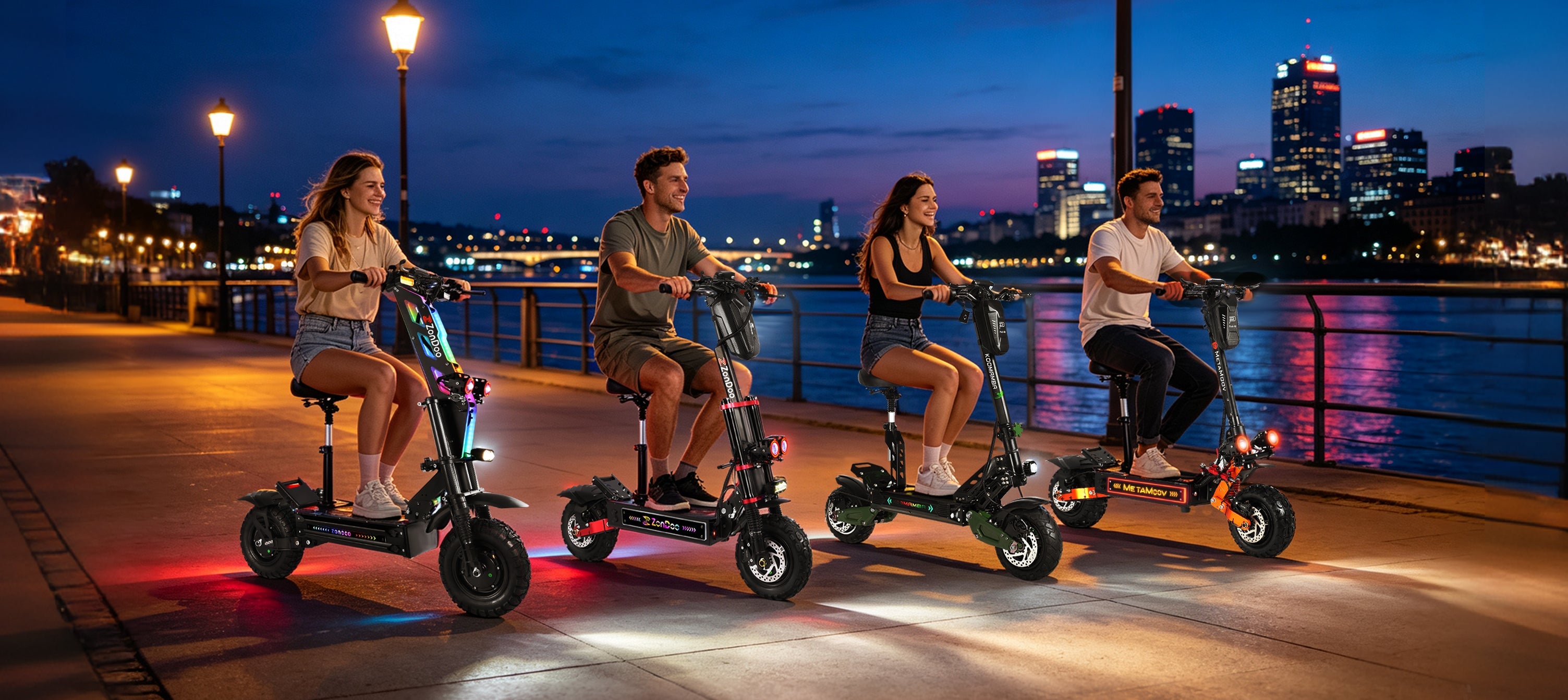 Summer Night Ride: Light Up the Streets With Roadhitter’s Glowing LED System