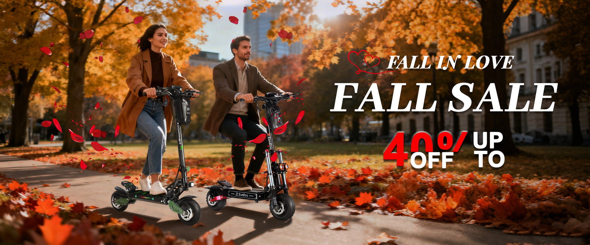 Fall Sale: Why Electric Scooters Are Your Perfect Autumn Companion (Plus Big Discounts!)