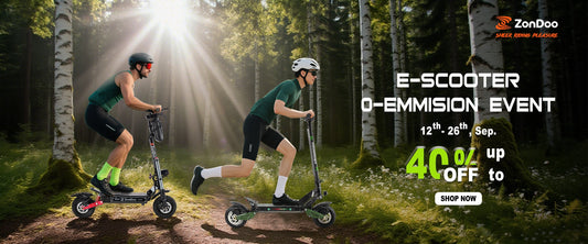 Join ZonDoo's Zero-Emission Event: Ride Green, Save Big on E-Scooters