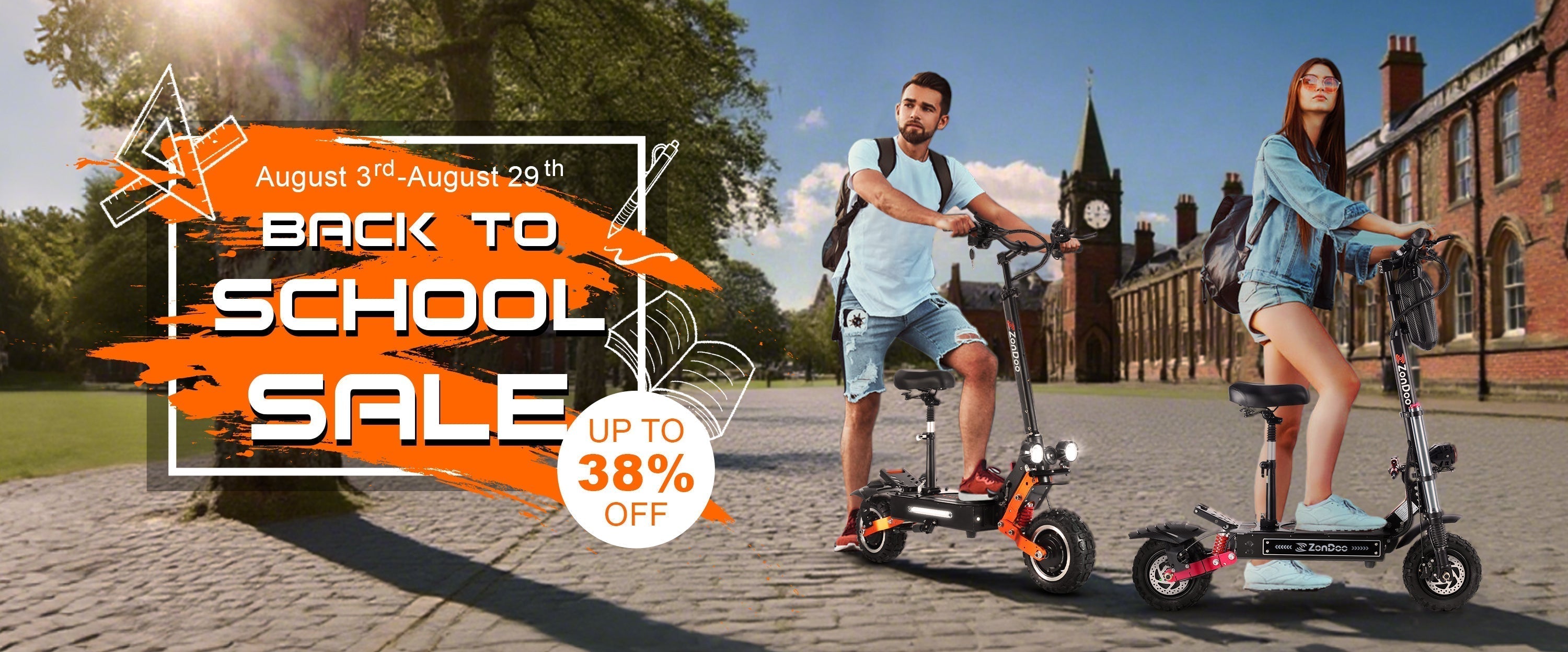 Back-to-School Game - Changer: ZOO1 Plus &amp; ZOO3 Plus Scooters