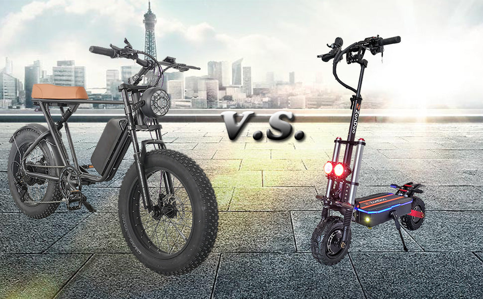 Which one do you prefer, Electric Scooter or Electric Bike?