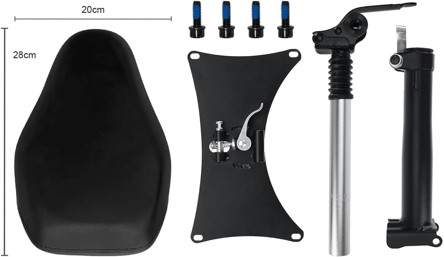 Electric Scooter Accessories Saddle Seat Height Adjustable