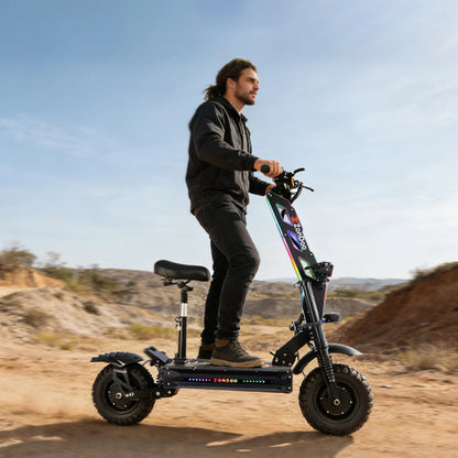 ZonDoo Roadhitter 13 pouces 72 V 8000 W Scooter électrique 110 KM/H 135 KM Gamme