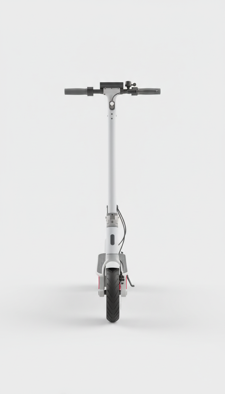 Mist White performance commuter scooter