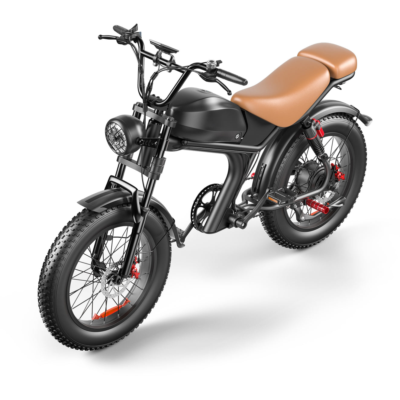 ZonDoo BK02 1000W 48V Fast Moped-style Ebike Fat Tire 1000w Motor for adults