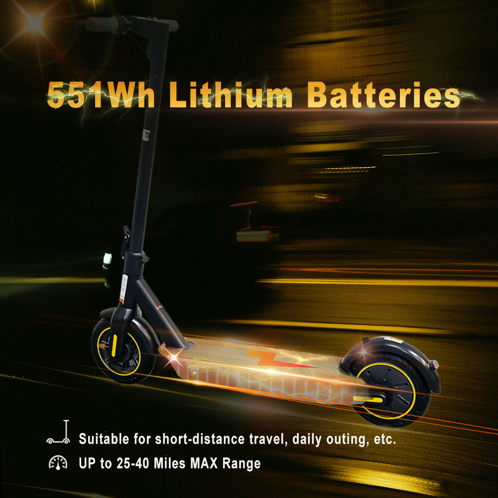 ZonDoo ZU08 Pro Faltbarer Elektroroller mit breitem Rad, 48 V/500 W, schnelle Geschwindigkeit, Erwachsener, Scooter zum Pendeln