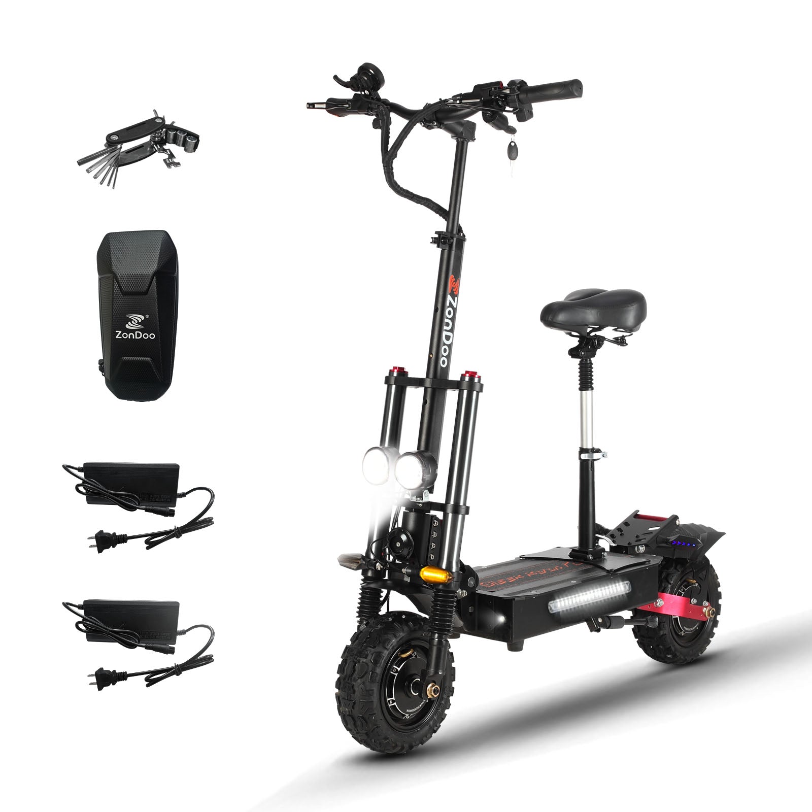 Electric Scooter Adults 60MPH Fastest 6000W Motors Escooter Fat Tires