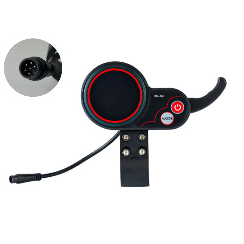 Electric Scooter Display -YunLi QS-S4 LCD 6PIN Display for ZonDoo RoadHitter E-Scooters