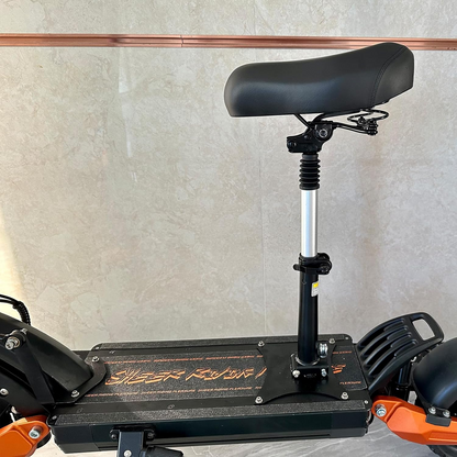Asiento de sillín para patinete eléctrico, profesional, transpirable, 43-60cm, ajustable, cojín para silla plegable que absorbe los golpes 