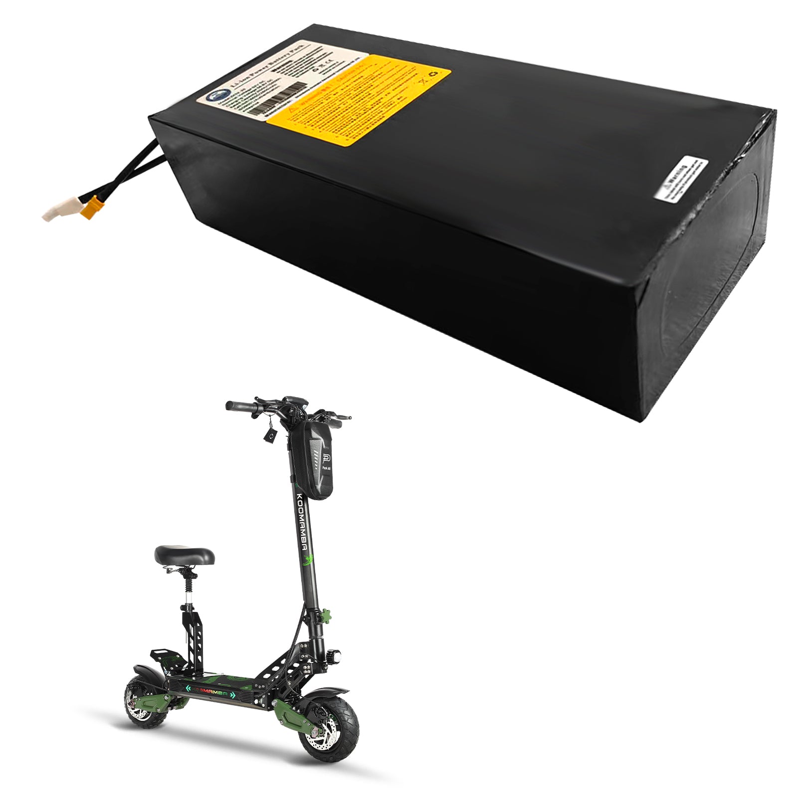 ZonDoo 52v20Ah Electric Scooter Lithium Ion Battery