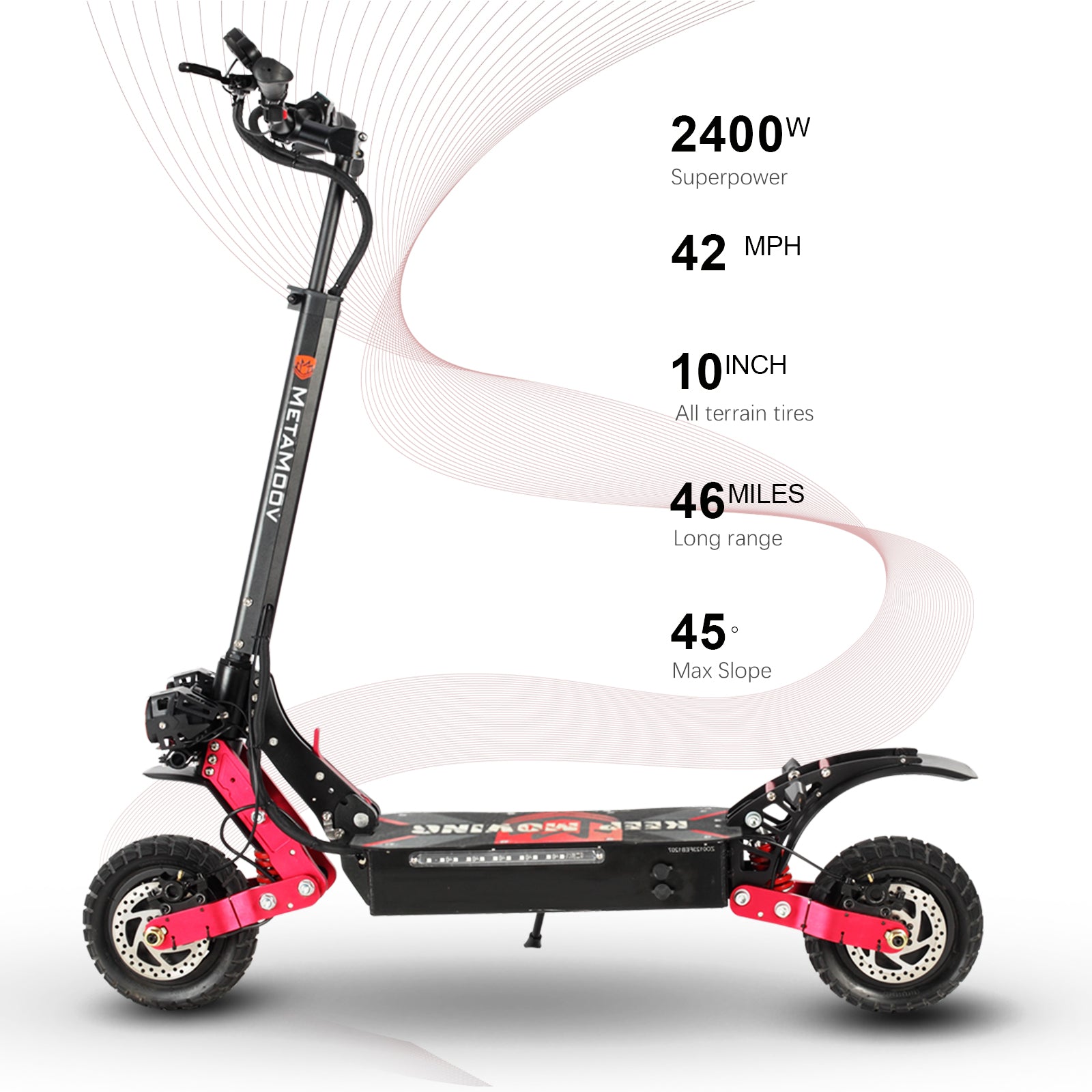 ZO01 1200w 2400w Refurbished Electric Scooter