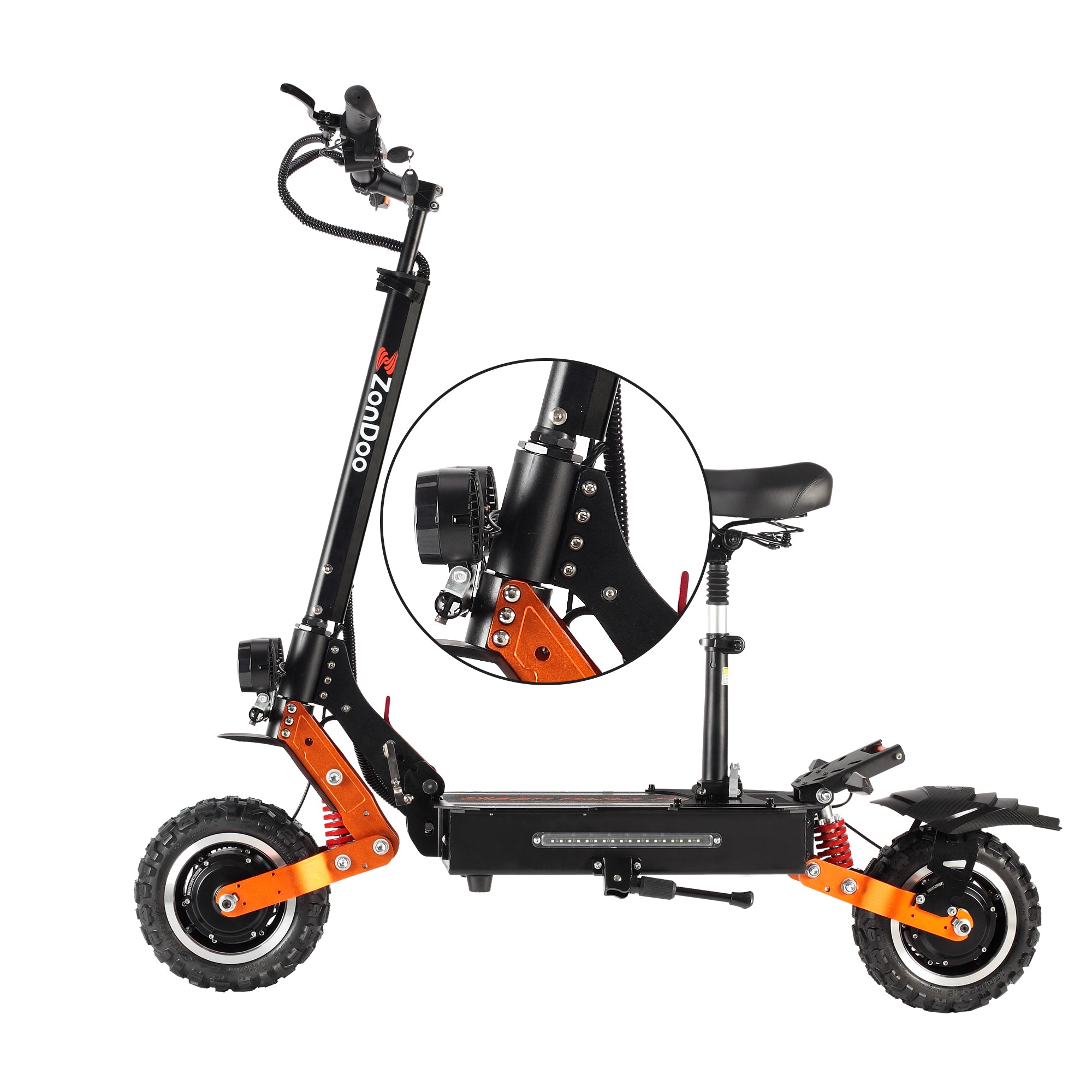 ZonDoo Electric Scooter Part  Steering Shaft