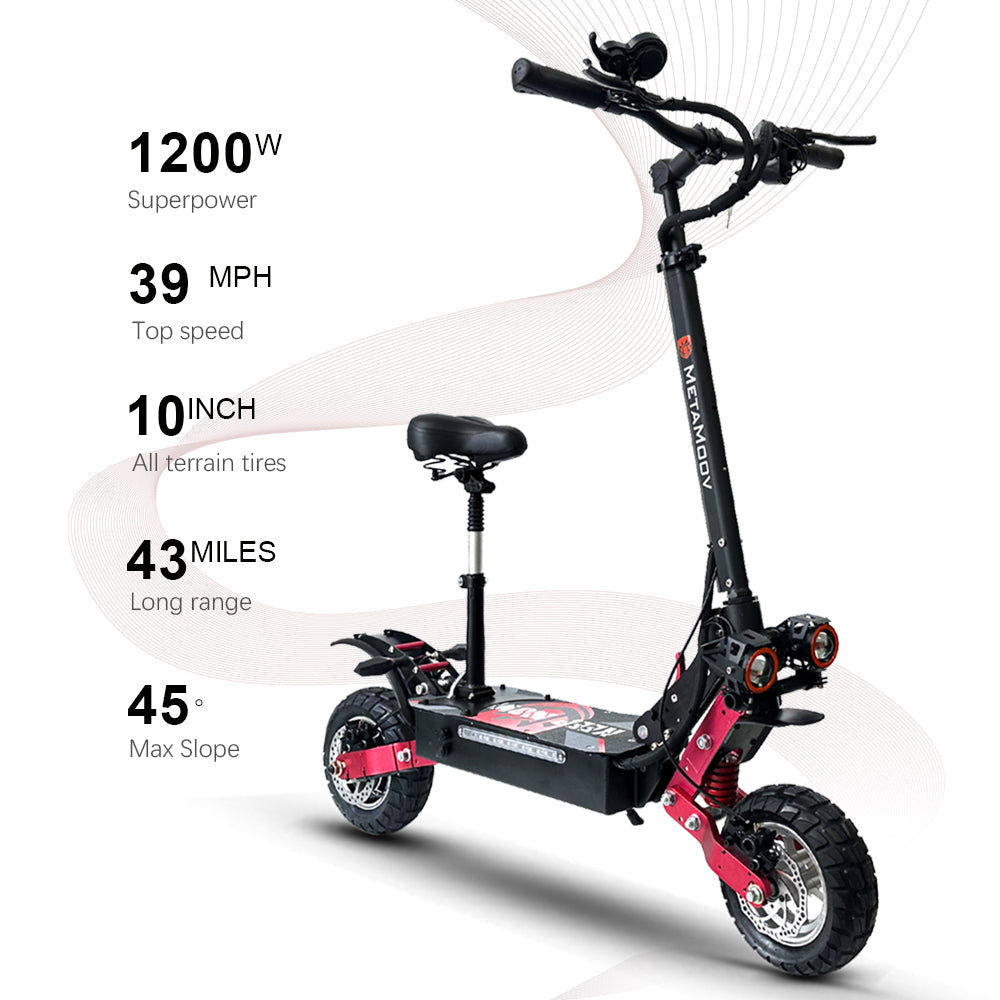 ZO01 1200w 2400w Refurbished Electric Scooter