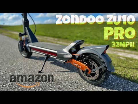 ZonDoo ZU10 800W 32MPH Commuter Scooter Adult with Fingerprint Unlock and Smart App